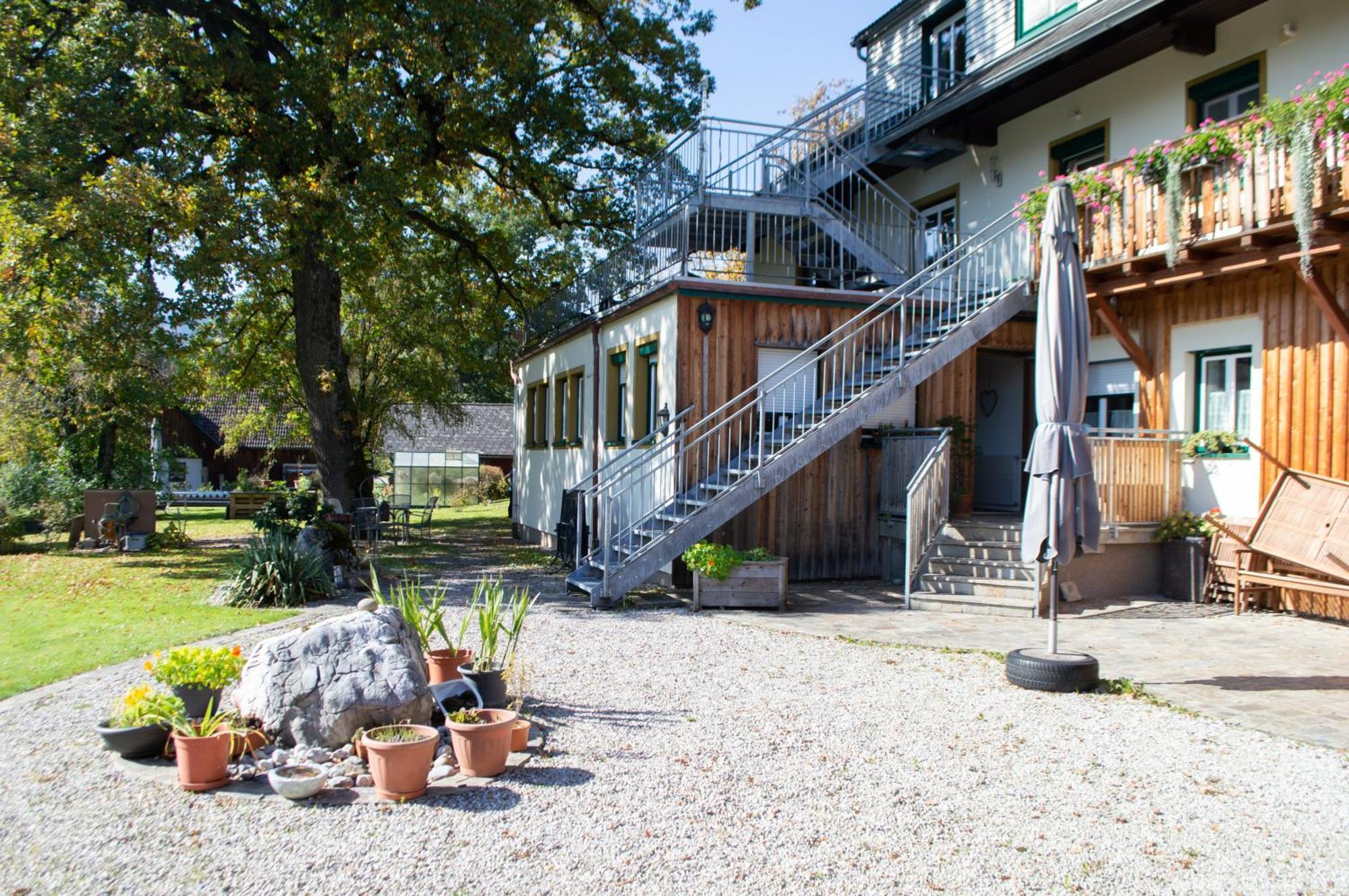 Pension Schindlau Scharnstein Eksteriør billede
